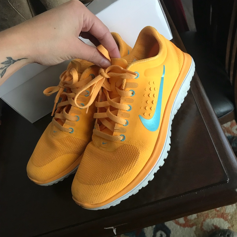 Orange Nike’s!